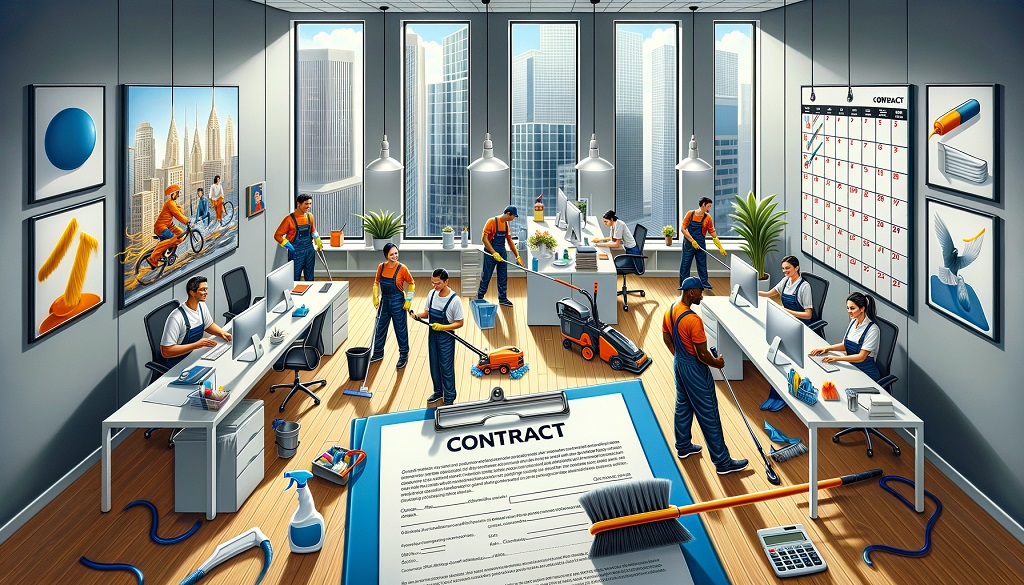 Contract Cleaning Services for your office space